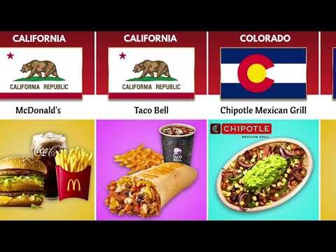 Every U.S. State’s Most Iconic Restaurant Chain (All 50 States!)