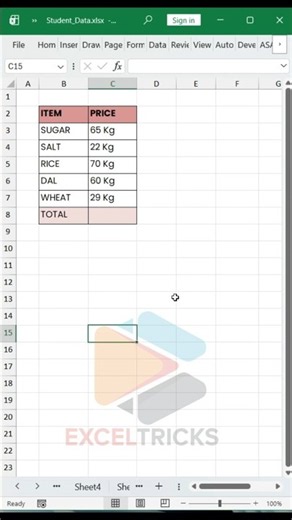 Excel Tricks for Beginners You NEED to Know! 🚀 | Easy Excel Tips & Tricks #exceltricks