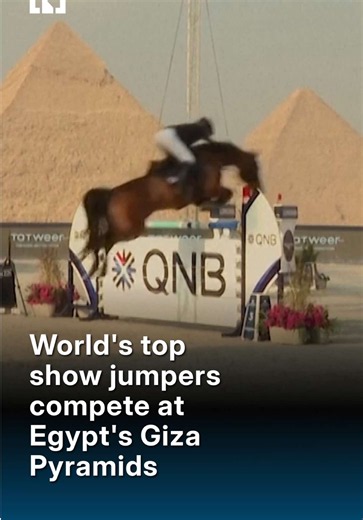 Show Jumping at the Pyramids of Giza: 3-Day Competition with 50 Riders