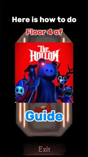 How to do The Hollow Floor 4 guide. #roblox #thehollow #tutorial #guide