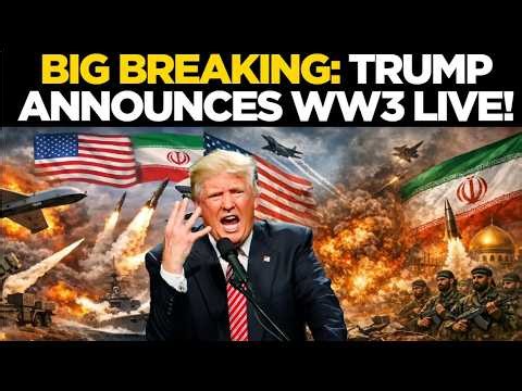 Trump LIVE:“WW3 on the Line?” Trump Shocks the World | Major Global Update | Breaking News | US News