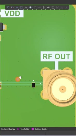 RF Low Noise Amplifier PCB Design Part 3 #electronicsdesign #schematics #altiumdesigner