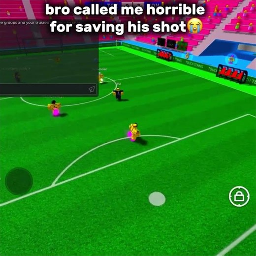 bro couldn’t control his anger😭 | #roblox #touchfootball