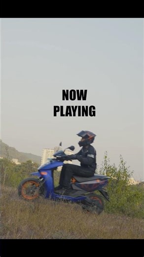 Here’s the Ather magic…making it much easier to glide through slow traffic. #PowerDrift