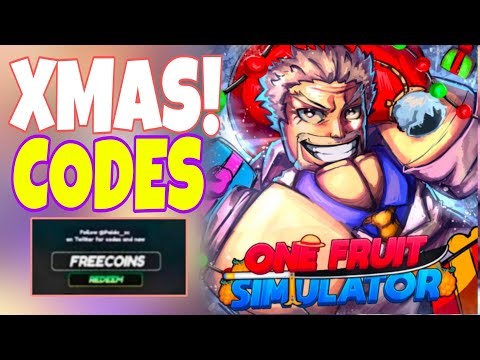 ⚠️XMAS + SALE⚠️CODES FOR ONE FRUIT SIMULATOR 2025 - ROBLOX ONE FRUIT SIMULATOR CODES