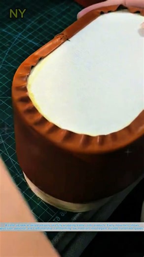 Handcrafted Leather Wrapping Art: Precision in Every Stitch.