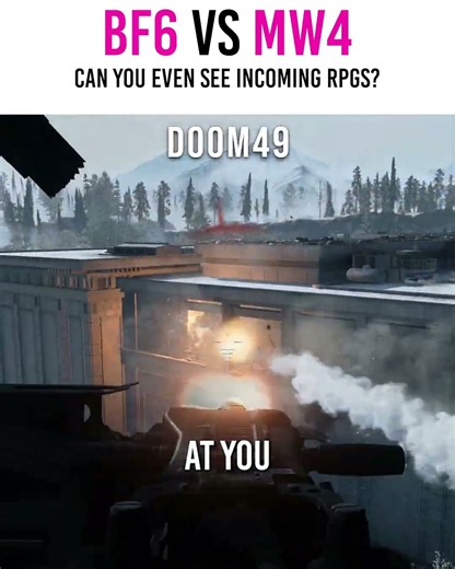 🧐BF6 vs MW4 Can You Even SEE Incoming RPGs