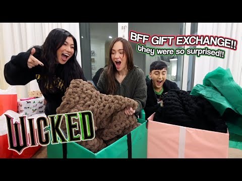 BFF GIFT EXCHANGE!! *They Were SO Surprised!!*