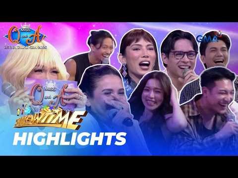 It's Showtime: 'Showtime' hosts, may kanya-kanyang hula sa APELYIDO ni NOAH! (FULL Miss Q&A)