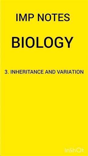 12th Biology Chapter 3 | Complete Notes | Maharashtra Board