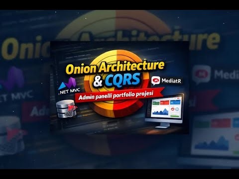 Onion Architecture & CQRS - (1) Front-end temasının ayarlanması