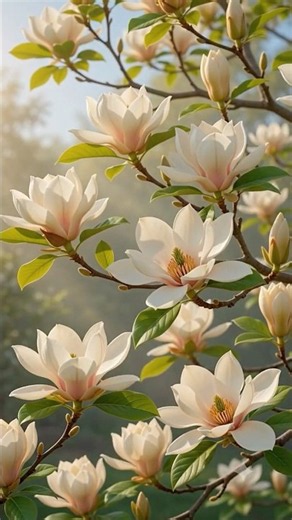 Magnolia Flower Blossom Timelapse #shorts #youtubeshorts #nature #mrbeast #flowers