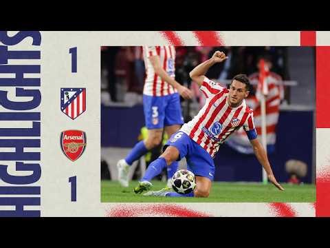 Atlético de Madrid 1-1 Arsenal | ⚽ Julián Alvarez | HIGHLIGHTS - 2025/26 UCL semi-finals, first leg