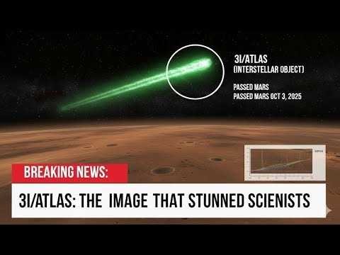 Scientists Can’t Believe This New 3I/ATLAS Image