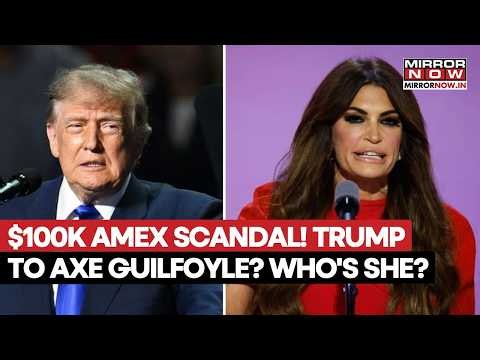 TRUMP'S AIDE UNDER FIRE! Kimberly Guilfoyle Faces Allegations Over $100k Scandal; Who's She?