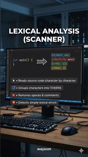 What Is Lexical Analysis in Compiler? 🤔 #education #compilerdesign #lexical #facts #learning