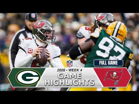 Green Bay Packers vs Tampa Bay Buccaneers Full Game Highlights | Oct 4, 2026 NFL Week 4