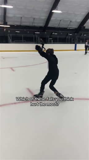 Ice skating fails steal the show in viral clip