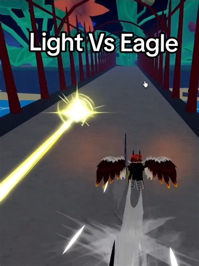 Light Vs Eagle Buffed Speed..! ☠️ Bro what is this speed!? #bloxfruits #bloxfruit #roblox #fyp #foryoupage