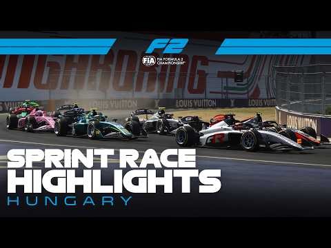 F2 Sprint Race Highlights | 2026 Hungarian Grand Prix