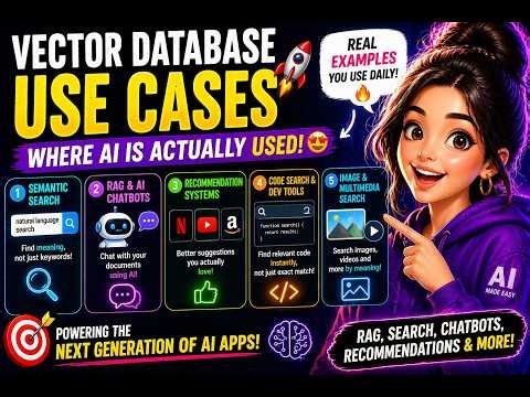 Vector Database Use Cases 🤯 | Where AI is Actually Used (Real Examples)