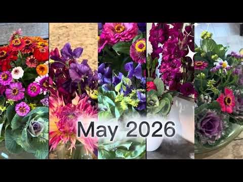 My Garden Is Exploding With Flowers This May 2026 🌸 Bouquet Collage