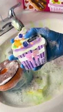 Oddly Satisfying Foam Explosion 🧼💥 Colorful Sponge ASMR #Shorts