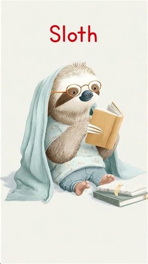 S for Sloth 🦥 | Learn ABC with Animals | Kids Alphabet Shorts