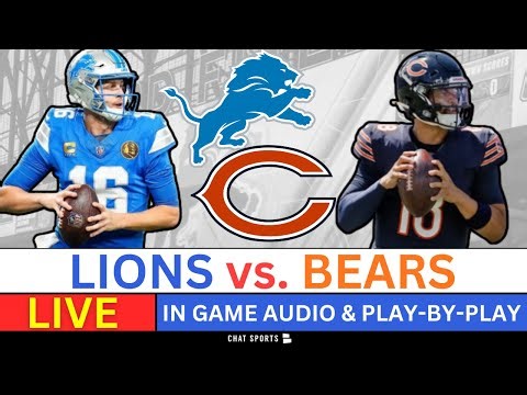 Lions vs. Bears Live Streaming Scoreboard, Play-By-Play, Game Audio & Highlights | NFL Week 18