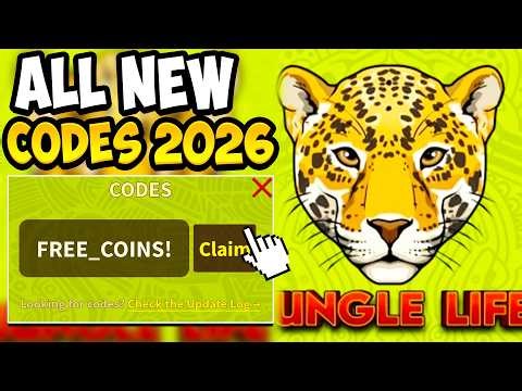 ALL WORKING JUNGLE LIFE CODES ROBLOX - All New Jungle Life Codes 2026! (NEW UPDATE)