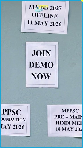 MPPSC 2027 Demo Classes | Online & Offline Batches | Hindi & English Medium | Aakar IAS Indore