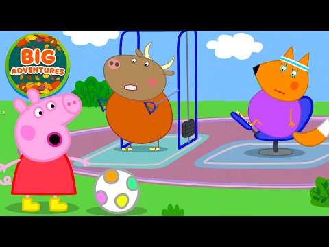 Peppa Pig FINDS a SECRET PLAYGROUND for GROWN-UPS!😮 Exercise Adventure | New Full Episodes | 22 Mins