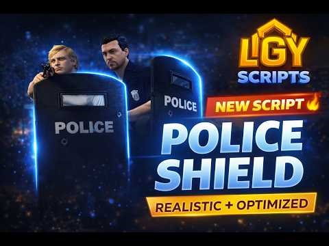 REALISTIC Police Shield in FiveM! (Fully Optimized) | LGY Script
