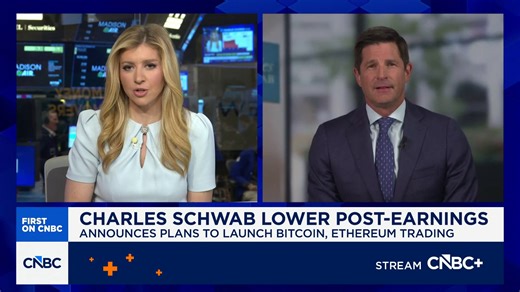 Charles Schwab CEO on launching bitcoin, ethereum trading