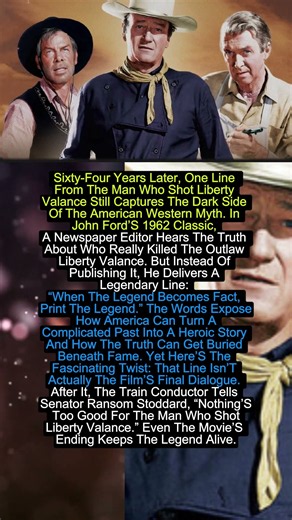 64 Years Later, “Print The Legend” Still Defines The Western... 🤠 #shorts