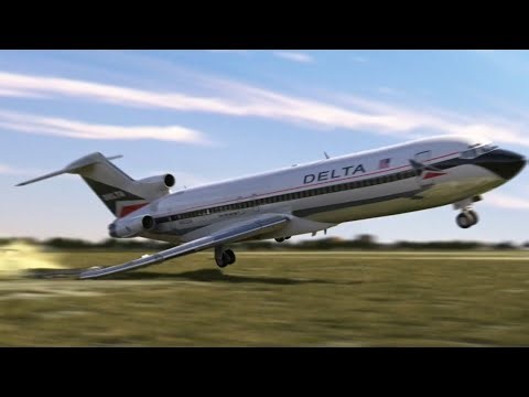 Delta Air Lines Flight 1141 - Crash Animation 