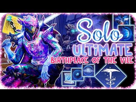Solo Flawless ULTIMATE Nightfall Stasis subclass Hunter Destiny 2