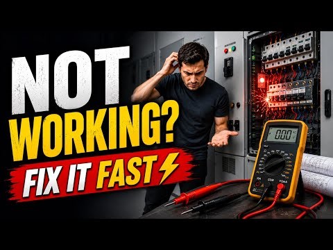 ⚡ How to Troubleshoot Electrical Problems (Step-by-Step)