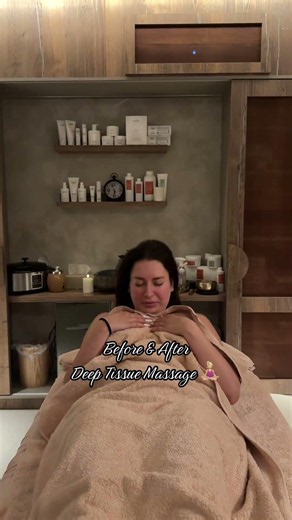 Before & After - Deep Tissue Massage 🧘🏼‍♀️