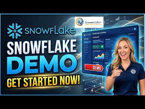 🚀 Snowflake Roadmap 2026 | Skills | Snowflake Demo | Cloud Data Warehouse Explained