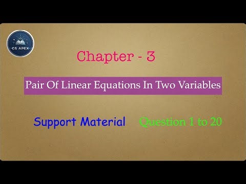 Pair of Linear Equations in Two Variables | Class 10 Maths | Concept, Graphs & Solutions Explained