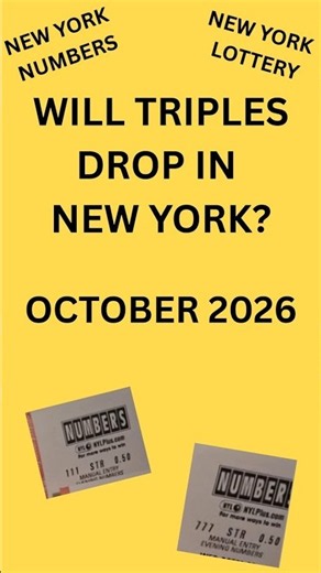 NEW YORK TRIPLES THAT HIT IN OCTOBER (2020–2025) 🔥 | NY Lottery History