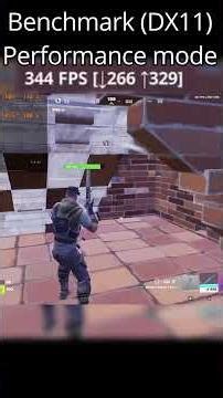 performance mode Fortnite benchmark 2026 #fortnite #nvidiartx4070 #gaming #pcsettings #fypage #clips