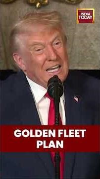 #donaldtrump Trump Announces ‘Golden Fleet’ Plan With New Navy Battleship