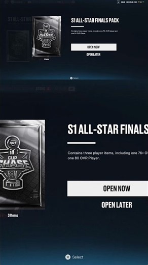 NHL 27 HUT S1 All-Star Final Pack opening (PS5) #easports #nhl #nhl27 #nhl27hut