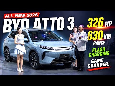 New BYD Atto 3 Hits 326 HP and 630 KM Range This Changes Everything