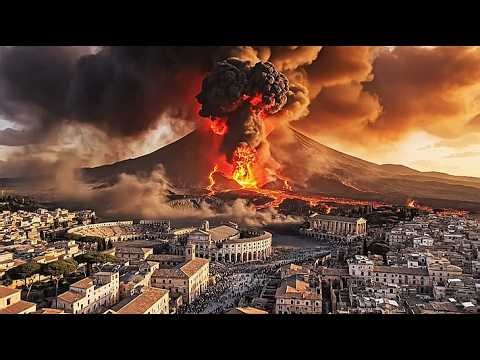 Trapped in Pompeii: A Boy’s Survival During the Mount Vesuvius Eruption | Disaster simulation