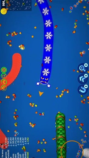 #wormszone 🪱.io 001 Slither Snake Top01/Best World Record 🪱#snake😱😱cacingWormszoneio #snakegame 😈😈