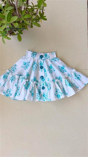 Baby Skirt Cutting & Stitching Tutorial | Easy Skirt Cutting for Beginners