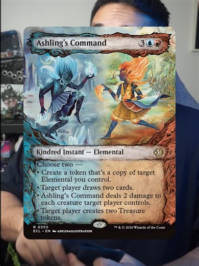 Ashling's Command goes infinite with copies!? #magicthegathering #mtgtiktok #thoughts #combos #combo #mtgcombo #mtgskit #ccg #skit #fyp #discussion #mtg #wow #humor #tcg #format #edh #mtgedh #commander #mtgcommander #spoiler